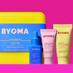 BYOMA Clarifying Starter Kit - Mini Cleanser 30ml, Light Cream 15ml and Clarifying Serum 15ml