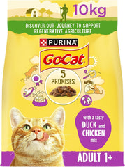 Go-Cat Adult Chicken & Duck Dry Cat Food 10kg