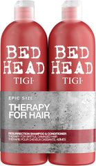 Bedhead by TIGI | Resurrection Shampoo and Conditioner Set | Hair care for brittle and damaged hair | Powerful, regenerating care formula | 2 x 750ml