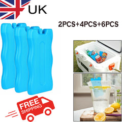Freezer Blocks For Cool Cooler Bag Ice Packs For Lunch Box Picnic Reusable UK