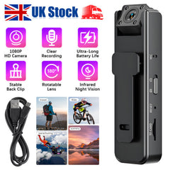 Body Camera 1080P Pocket Video Portable Police Recorder Night Vision Cam
