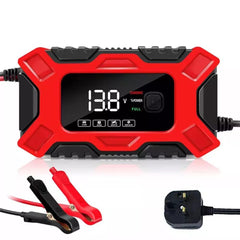New Smart Car Battery Charger Automatic Jump Starter Pulse Repair 12V AGM/GEL UK