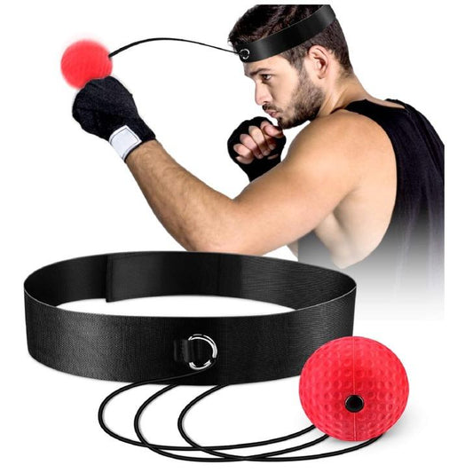 Upgraded Boxing Reflex Ball, Boxing Training Ball, Mma Speed Training Suitable for Adult/Kids Best Boxing Equipment for Training, Hand Eye Coordination and Fitness