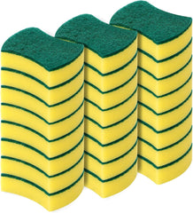 Kitchen Cleaning Sponges,24 Pack Eco Non-Scratch for Dish,Scrub Sponges… Comfortable Household