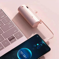 10000mAh Mini Power Bank for iPhone/Android - 20W Fast Charging Portable Charger