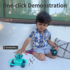 GILOBABY RC Robot Toys - Walking & Dancing Kids Robot Toys for Children Age 3-6, LED Eyes