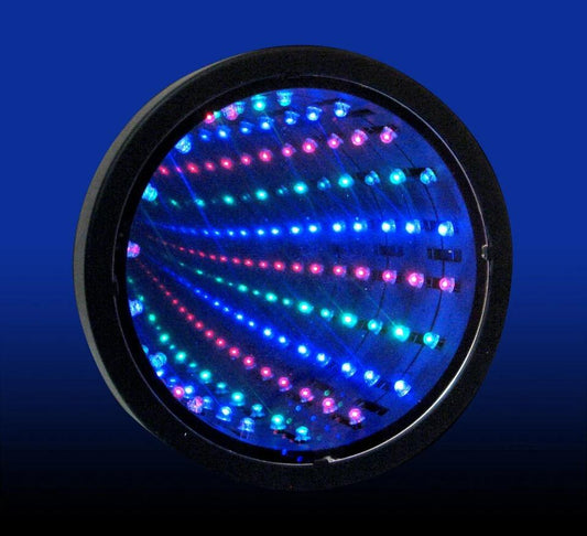 Sensory Infinity Mirror Light Autism Tunnel Wall Relaxing Calm Desk Lamp LED for Office and Home