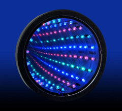 Sensory Infinity Mirror Light Autism Tunnel Wall Relaxing Calm Desk Lamp LED for Office and Home