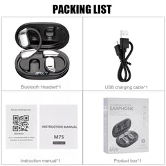 144 Language Translator Earbuds Bluetooth Two-Way Real Time Smart Translation UK - Audio Headphone