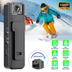Body Camera 1080P Pocket Video Portable Police Recorder Night Vision Cam
