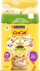 Go-Cat Adult Chicken & Duck Dry Cat Food 10kg