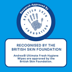 Andrex Ultimate Fresh Washlets, 12 Packs - Gentle, Biodegradable, Flushable Toilet Wipes for Everyday Hygiene, Use with Regular Toilet Roll for a Shower Fresh Clean