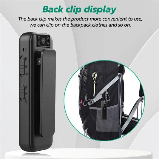 Portable Police Body Camera 1080P Video Recorder with Night Vision