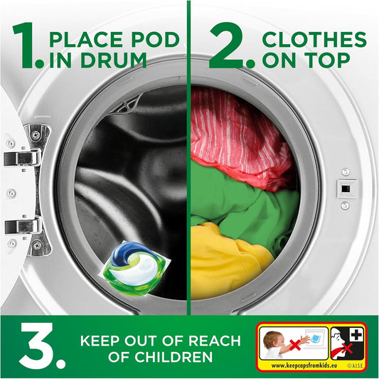 All-in-1 PODS Original Laundry Detergent Capsules - 108 Washes - Household