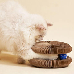 Kitty Kurlz Cat Toy Cat Accordion Magic Organ Cat Scratching Board Cat Toy Ball