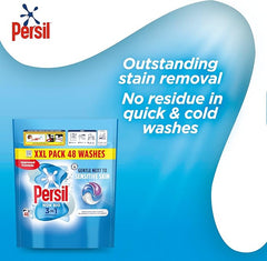 Persil Non Bio 3 in 1 Washing Capsules laundry capsules gentle next to sensitive skin for outstanding stain removal in quick & cold washes 48 washes