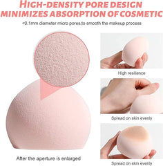 4Pcs Marshmallow Sponge for Flawless Makeup Powder Foundation and Concealer Blenders