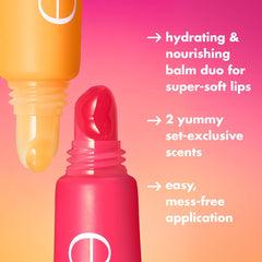 e.l.f. Squeeze Me More Lip Balm Duo - Hydrating Formula for Ultimate Comfort - Skincare