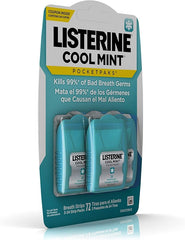 Listerine - Pocketpaks, Oral Care Strips, Cool Mint - 72 Strips