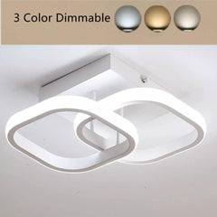 Chic LED Lamp Ceiling Light Modern Chandelier Living Room Bedroom Pendant Light