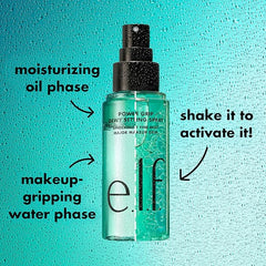 e.l.f. Power Grip Dewy Setting Spray, Long-Lasting Formula, Grips Makeup For A Hydrated, Dewy Finish, Vegan & Cruelty-Free