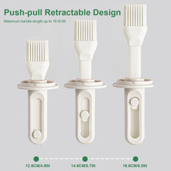 Heat Resistant Oil Brush for Cooking - Kitchen Baking Barbecue BBQ Grilling Meat - Pastry Brushes - Bakeware