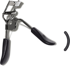 Pro Eyelash Curler Strong, Contoured, Lifting Creates Long Lasting, Eye-Opening, Voluminous Lashes Includes Additional Rubber Replacement Pad Gunmetal,84067