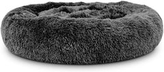 Dog Bed Donut Soft Large Plush Cat Beds For Calming Pet Anti Anxiety Washable xl