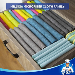 Pack of 12 Microfiber Cleaning Cloths, 32 x 32 cm Size for Home Care
