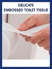 Nicky Soft Touch Toilet Tissue |Extra Value Pack – 32 Rolls of Extra Gentle White Toilet Paper |190 Sheets per Roll| 2-ply | Soft Tissue | Modern Embossing |Easy Opening | 100% FSC Certified Paper
