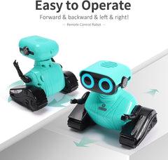 GILOBABY RC Robot Toys - Walking & Dancing Kids Robot Toys for Children Age 3-6, LED Eyes