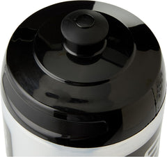 SIS Clear Sports Water Bottle, Plastic Water Bottle, Black Logo, Transparent Colour, 800 ml