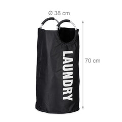 90L Laundry Basket with Soft Cushion Handle, Waterproof, Clothes Basket, Home Organizer for Laundry Pack