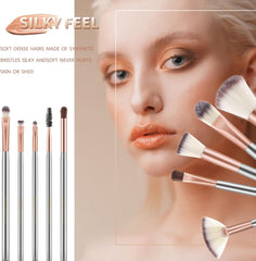 Ammiy Makeup Brushes Sets Professional 10/ 18 Pcs Make up Brushes Premium Synthetic Foundation Brushes Blending Face Powder Blush Eyeshadow Eyeliner Make Up Brush Kit with PU Leather Bag