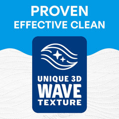 Andrex Complete Clean Toilet Tissue 24 Rolls - FSC Certified - Wipes