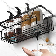 Kegii Shower Caddy 1/3/4 Pack, Bathroom Storage Shelf Organiser, No Drill Adhesive Rack, Stainless Steel
