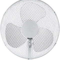 Generic 16 OSCILLATING PEDESTAL AIR COOLING ELECTRIC FAN EXTENDABLE ADJUSTABLE STAND, White