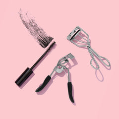 Pro Eyelash Curler Strong, Contoured, Lifting Creates Long Lasting, Eye-Opening, Voluminous Lashes Includes Additional Rubber Replacement Pad Gunmetal,84067