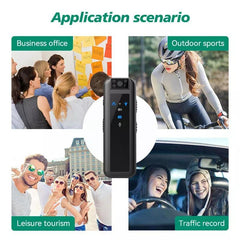 Portable Police Body Camera 1080P Video Recorder with Night Vision