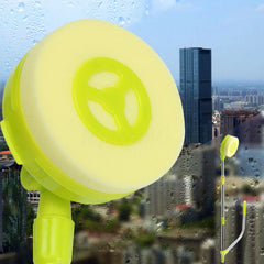 U-TYPE TELESCOPIC HIGH RISE WINDOW CLEANER GLASS DUST CLEANING BRUSH SQUEEGEE