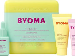 BYOMA Clarifying Starter Kit - Mini Cleanser 30ml, Light Cream 15ml and Clarifying Serum 15ml