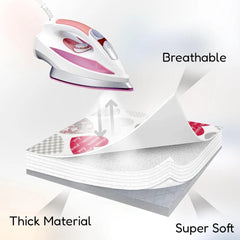 Ironing Board Cover Elasticated Easy Fit Heat Reflective Double Layer 122x38cm