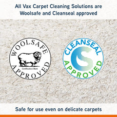 Vax Original 1.5L Carpet Cleaner Solution, Stain Remover Shampoo, Rose Burst Scent, Suitable for Everyday Cleaning, 1-9-142055, White