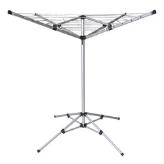 4 Arm 18M Portable Aluminium MULTI HANGER FREE STANDING Rotary Airer