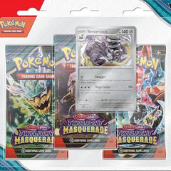 Pokémon TCG: Scarlet & Violet—Twilight Masquerade 3-Pack Blister: Snorlax (3 Booster Packs & 1 Foil Promo)