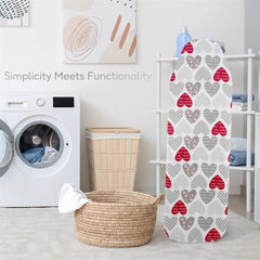 Ironing Board Cover Elasticated Easy Fit Heat Reflective Double Layer 122x38cm