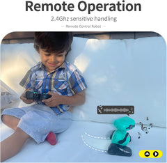 GILOBABY RC Robot Toys - Walking & Dancing Kids Robot Toys for Children Age 3-6, LED Eyes
