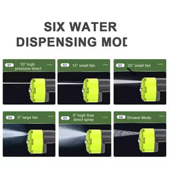 2 Battery Cordless Car High Pressure Washer Jet Water Wash Cleaner Gun Portable