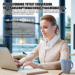 144 Language Translator Earbuds Bluetooth Two-Way Real Time Smart Translation UK - Audio Headphone