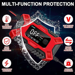 New Smart Car Battery Charger Automatic Jump Starter Pulse Repair 12V AGM/GEL UK